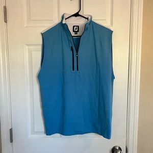 Men’s medium FootJoy vest, light blue